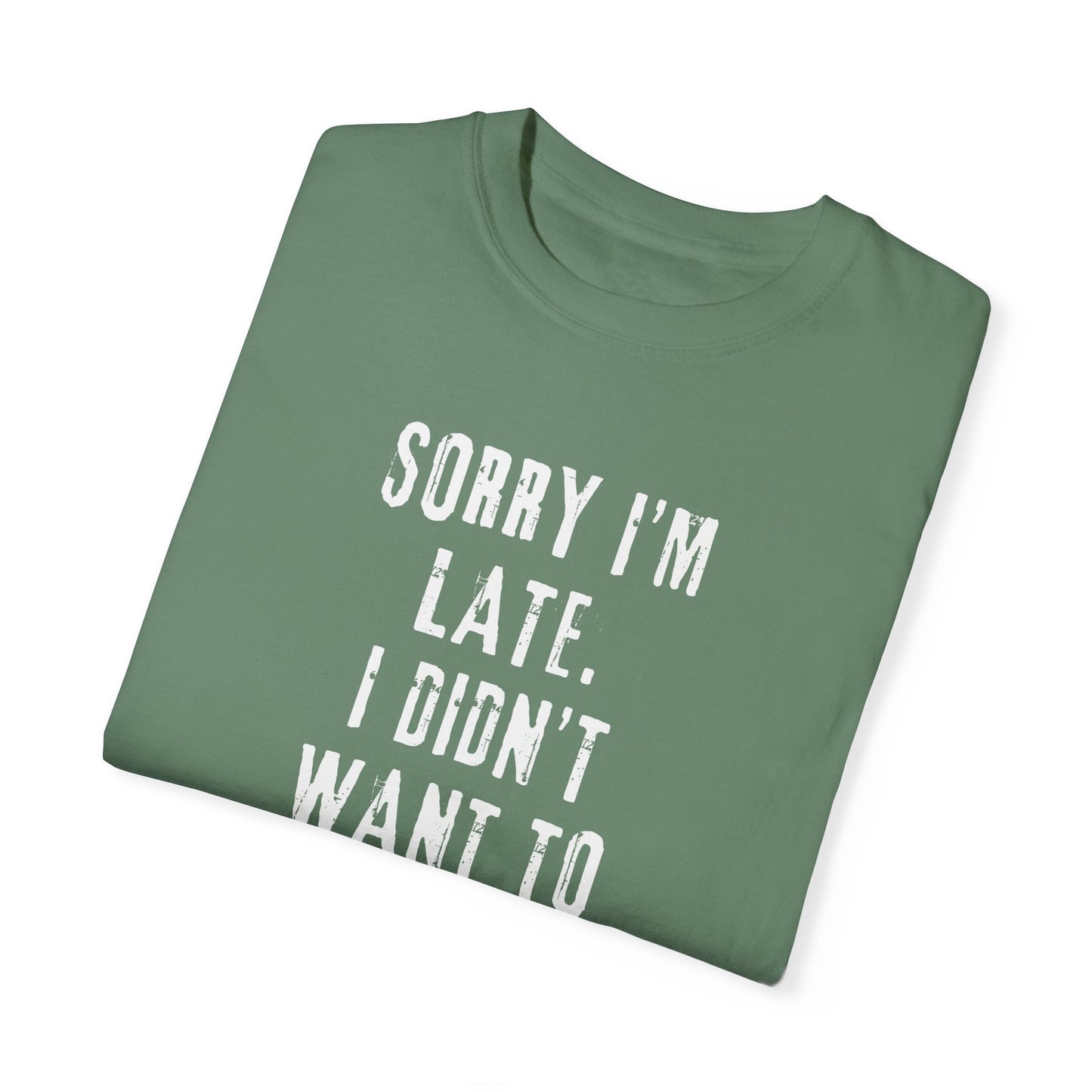 Sorry I'm Late Unisex T-shirt - Nerd Stuff