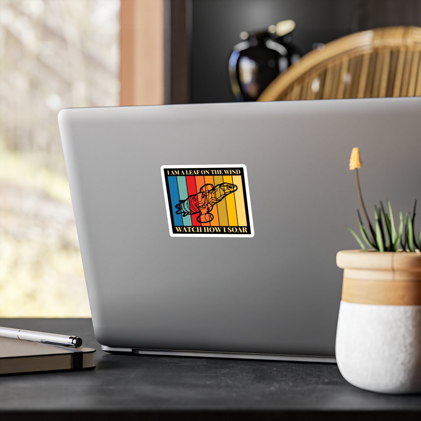 I Am A Leaf On The Wind - Firefly Sticker
