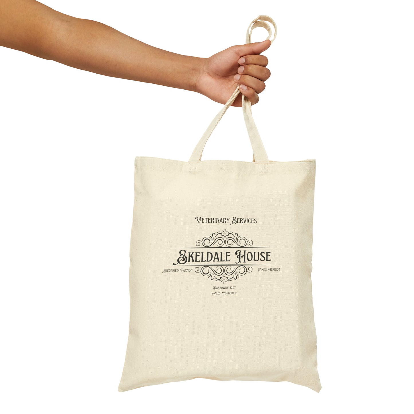 all creatures great and small tote bag