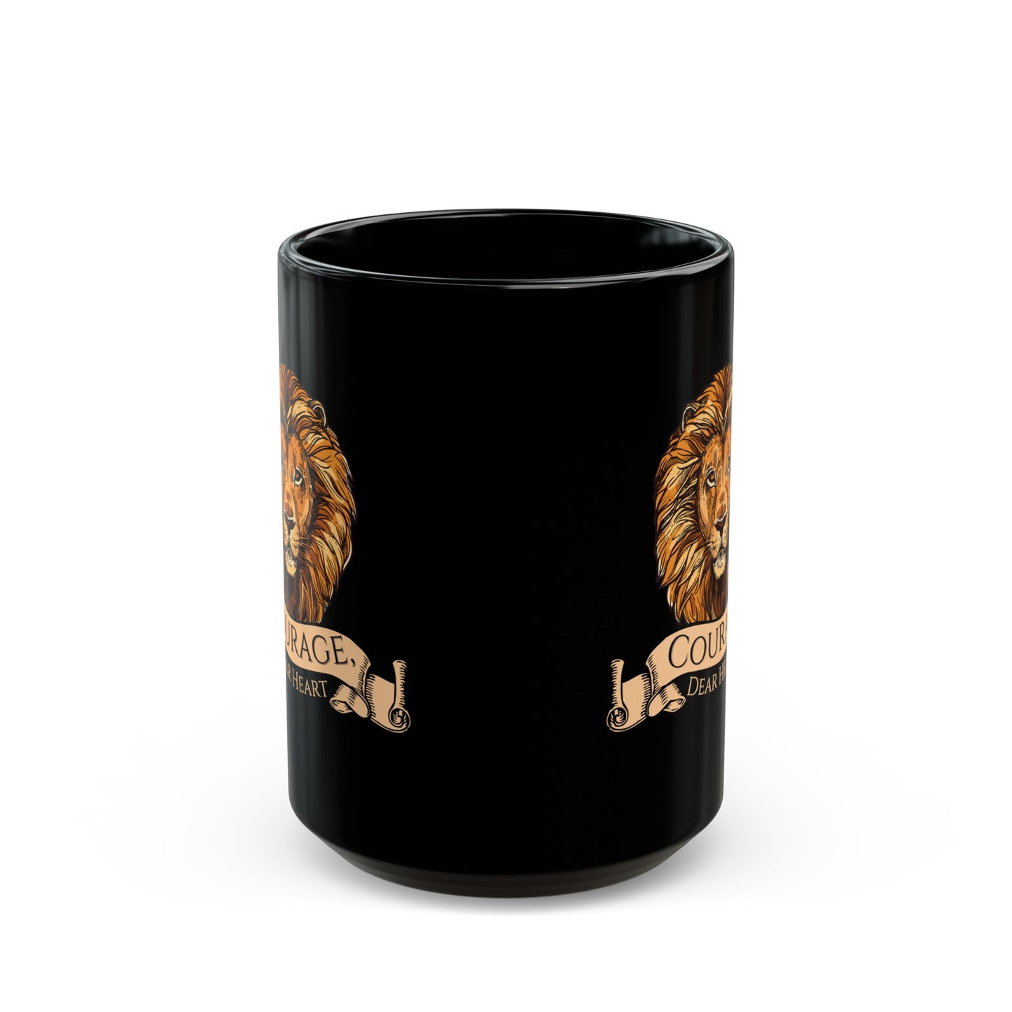 Aslan Courage Dear Heart Coffee Mug - Chronicles of Narnia