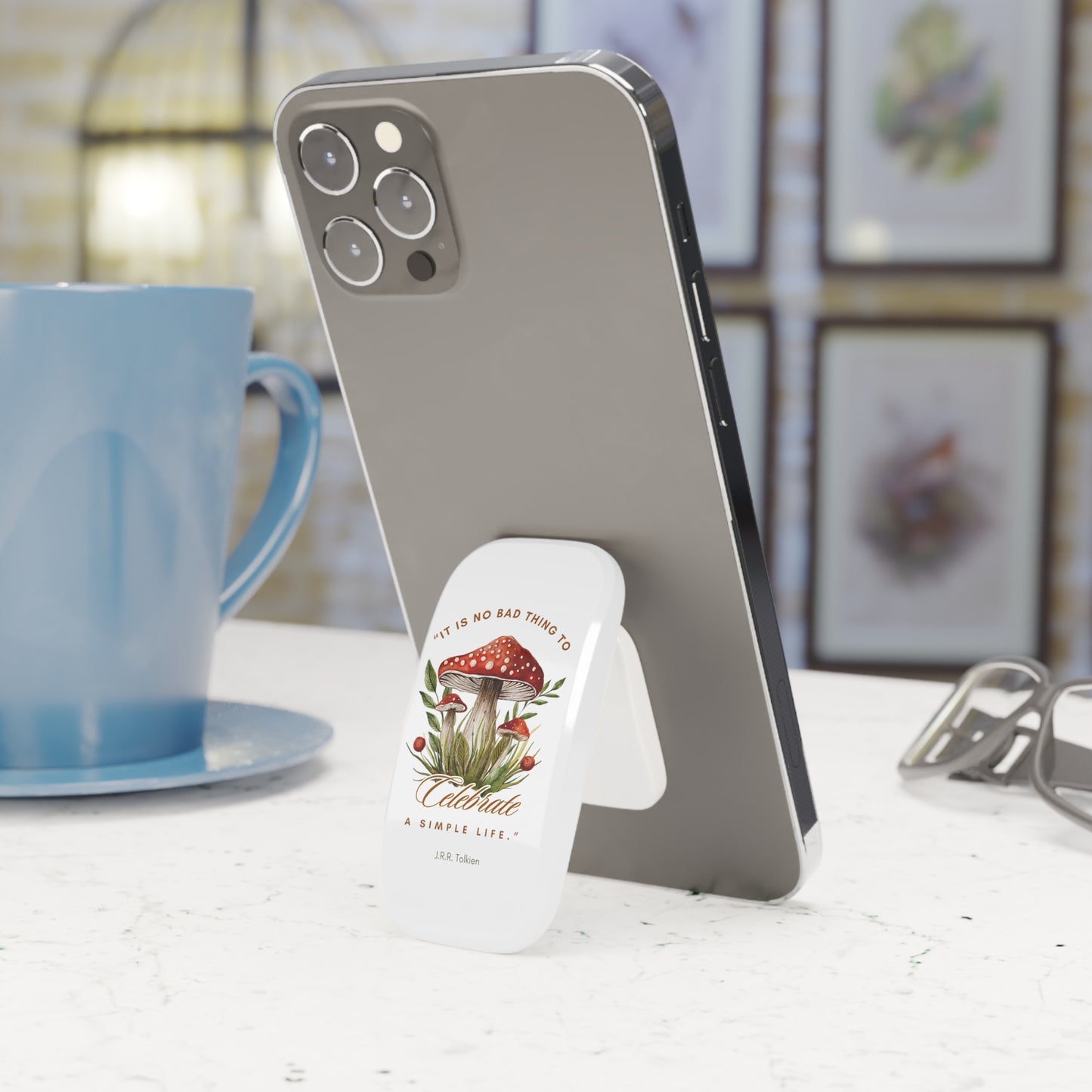 Celebrate a Simple Life Phone Click-On Grip - Lord of the Rings