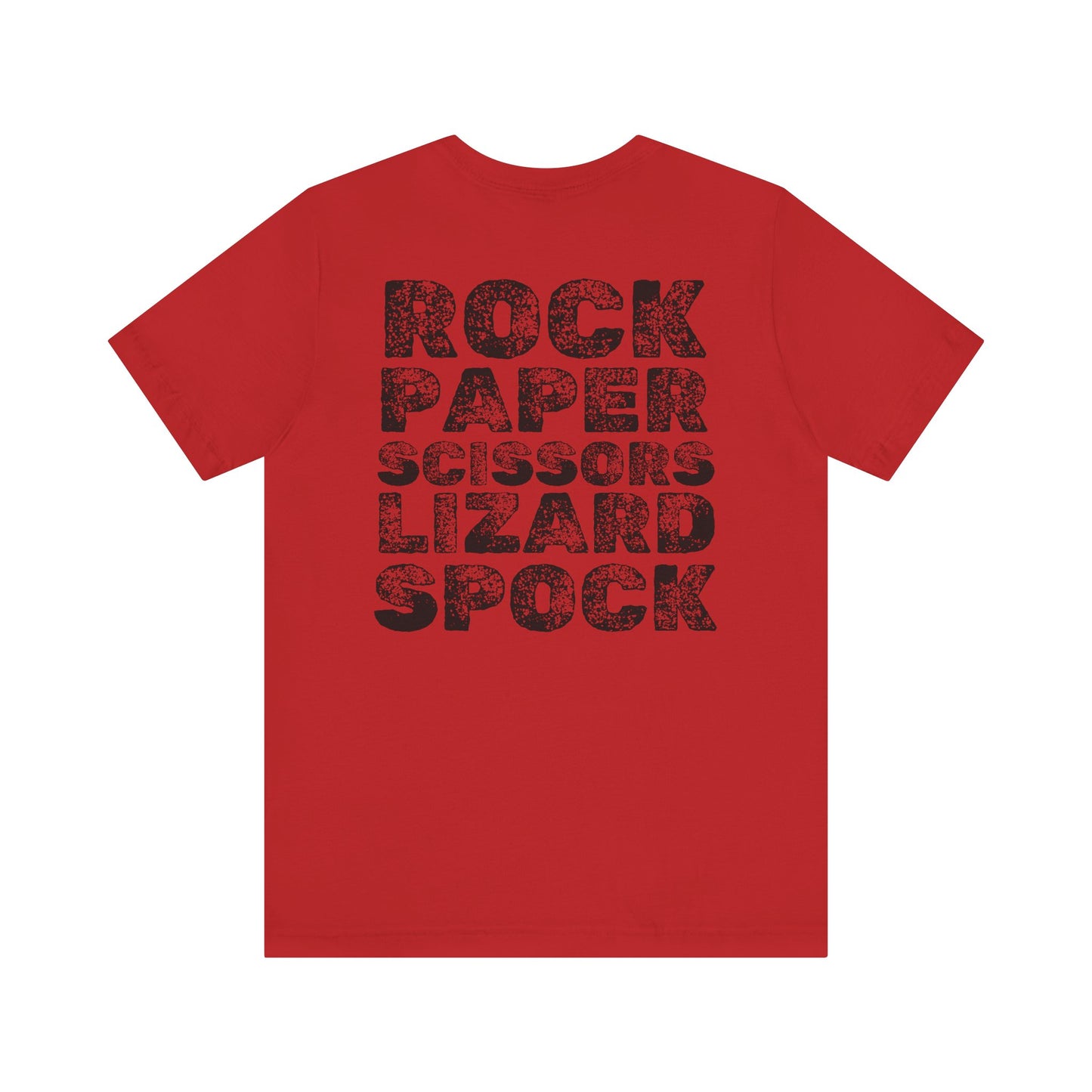 Rock Paper Scissors Lizard Spock - Big Bang Theory T-shirt