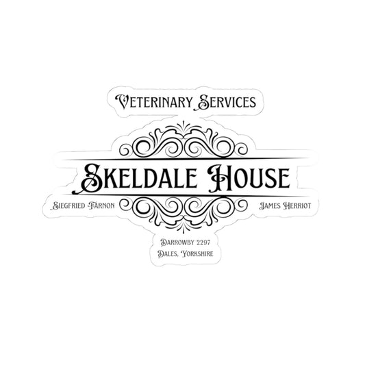 Skeldale House Vinyl Stickers - All Creatures Great and Small