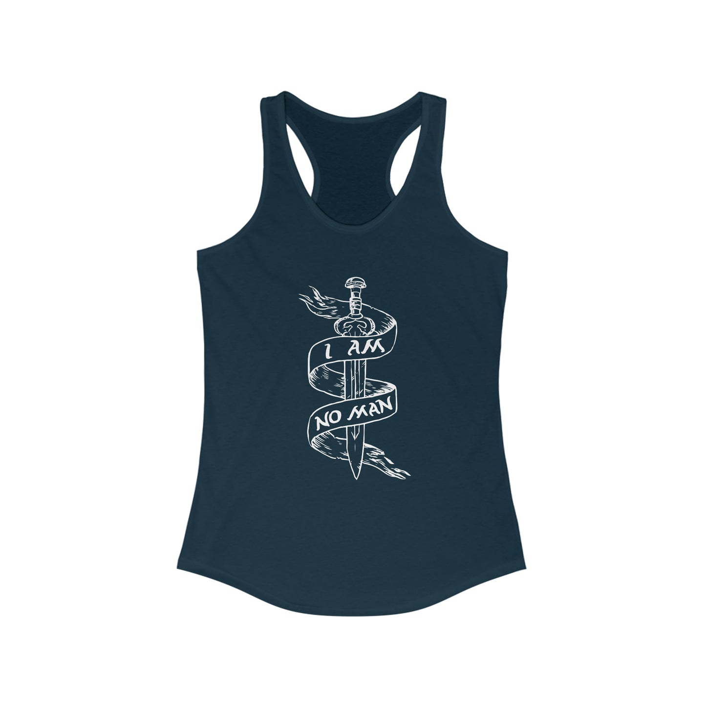 I Am No Man Women's Racerback Tank - Lord of the Rings