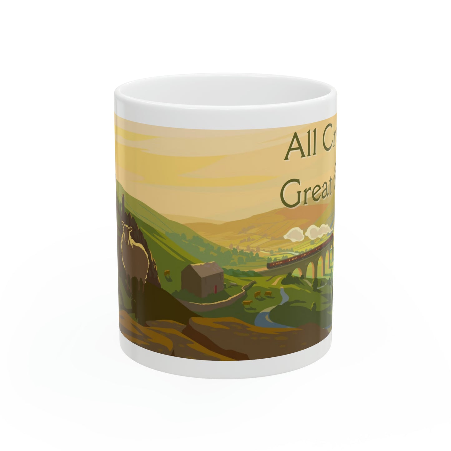 All Creatures Great and Small Bridge Scene Coffee Mug