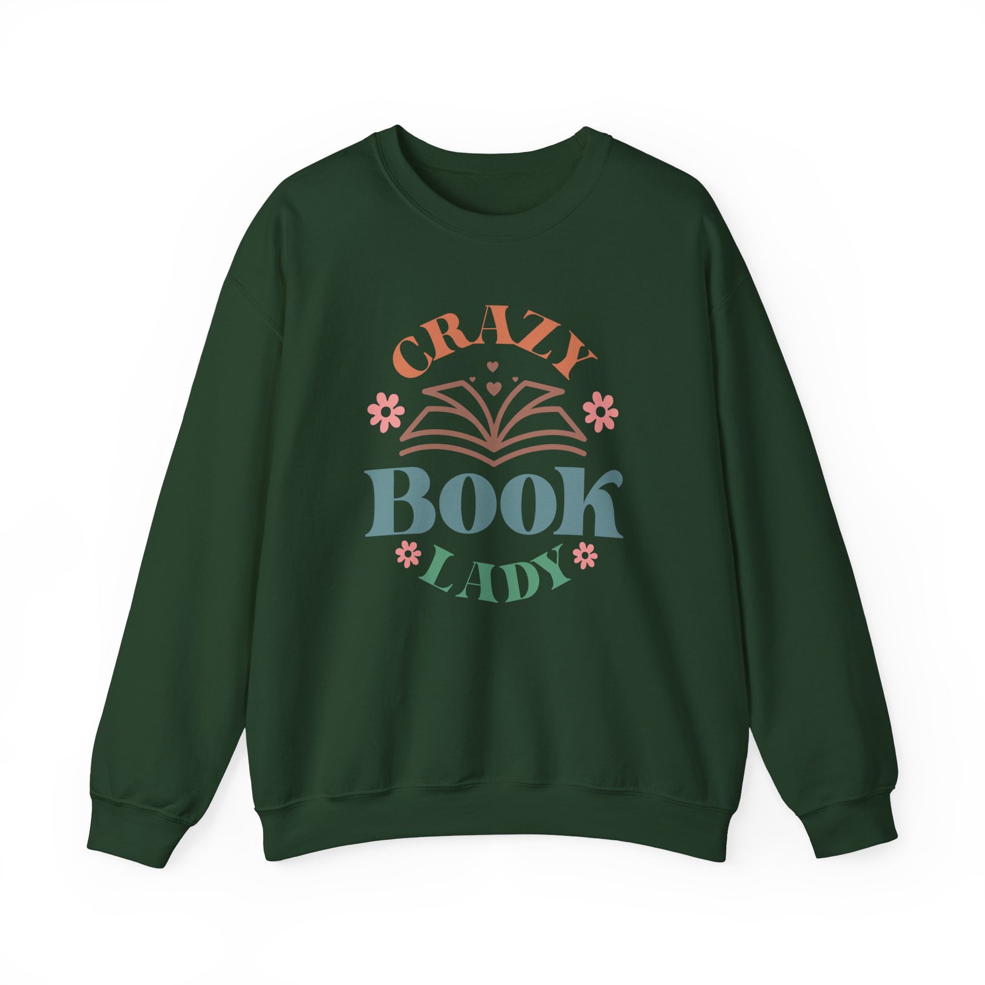 crazy book lady sweatshirt