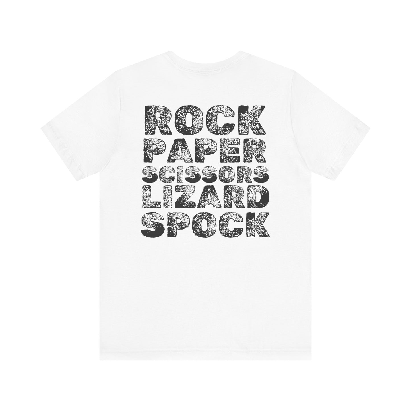 Rock Paper Scissors Lizard Spock - Big Bang Theory T-shirt