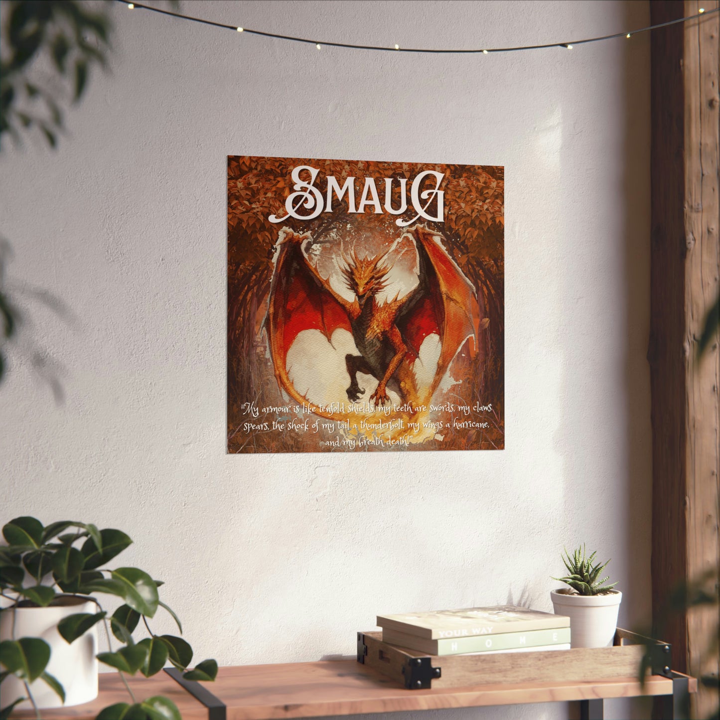 dragon art print