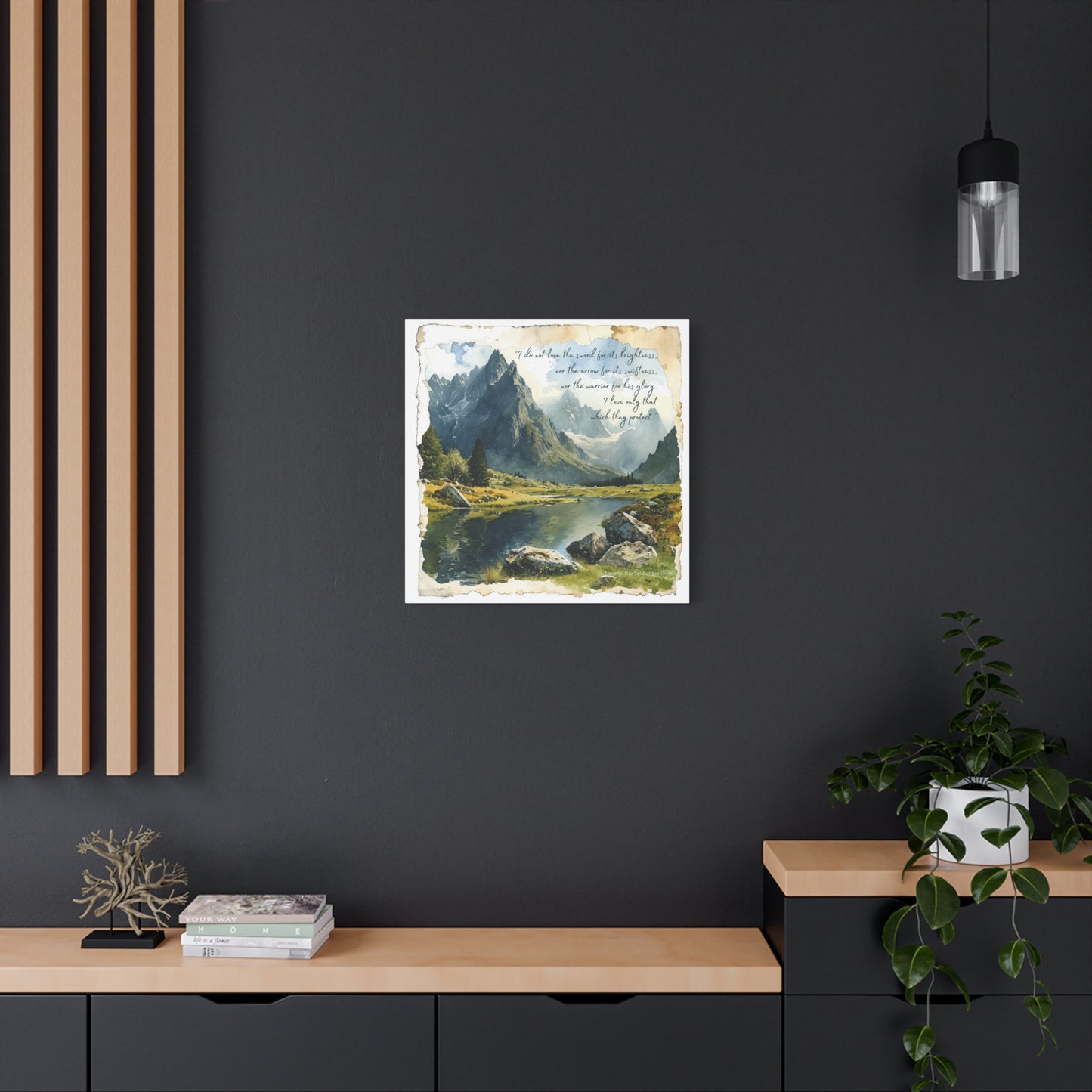 Faramir's Quote Canvas Art Print - The Lord of the Rings