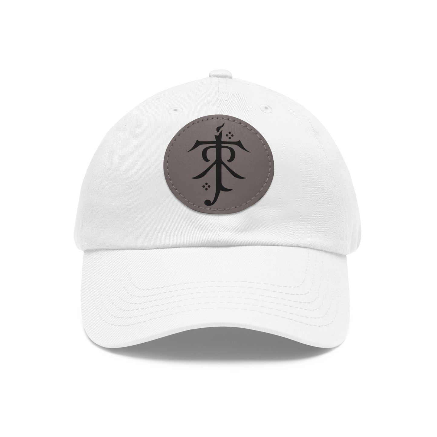 Lord of the Rings Logo Dad Hat with Leather Patch