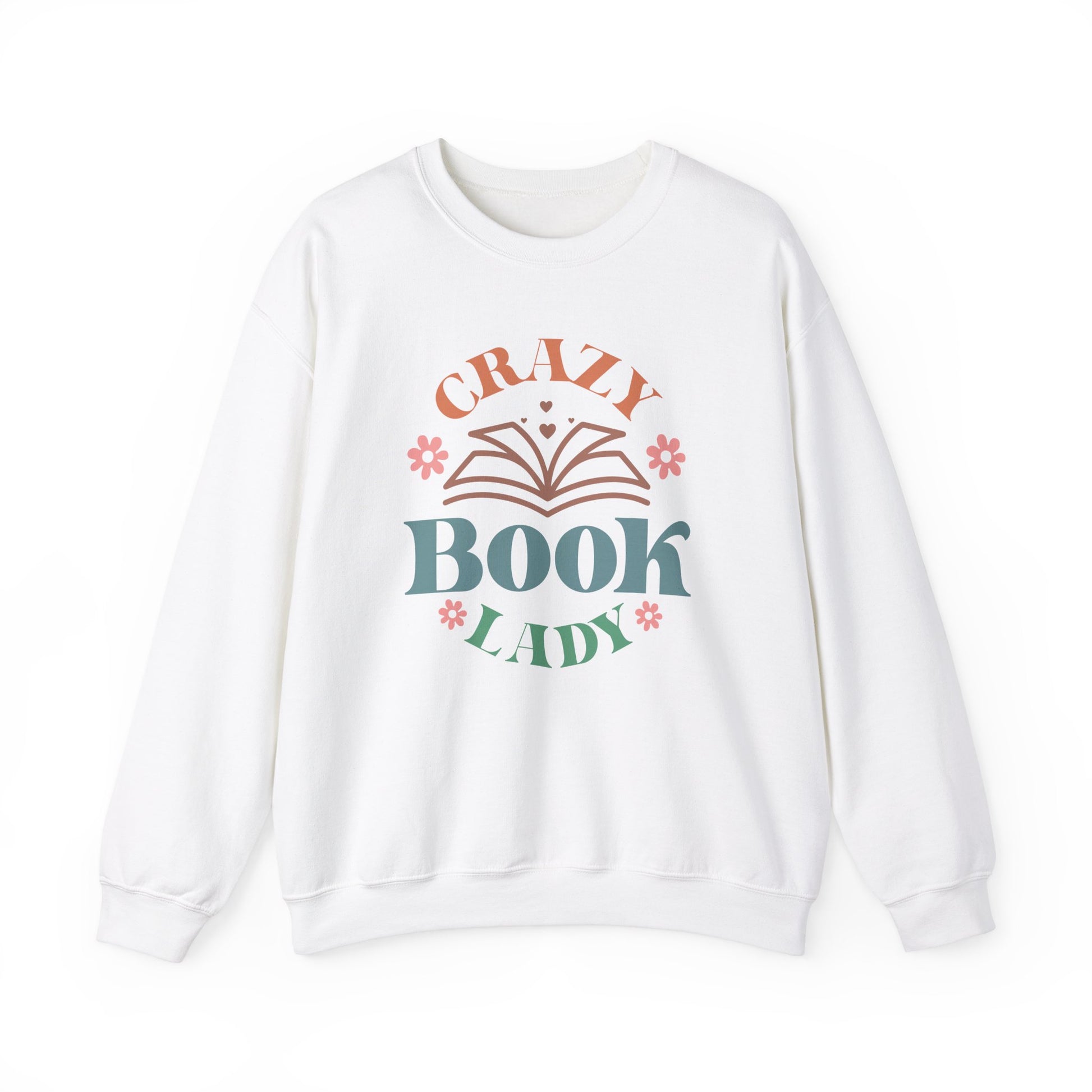 crazy book lady sweatshirt