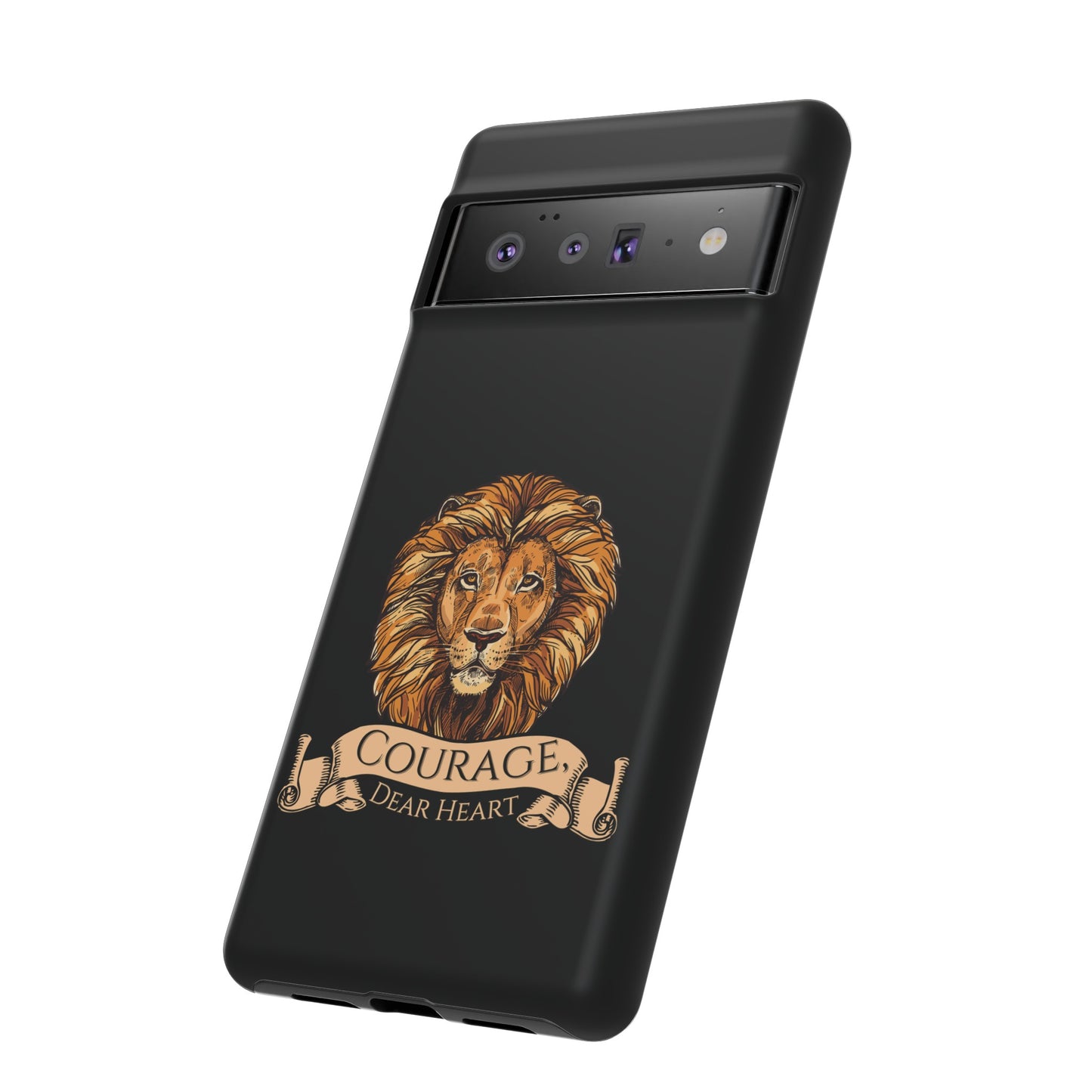 Aslan Courage Dear Heart Phone Case - Book Lovers