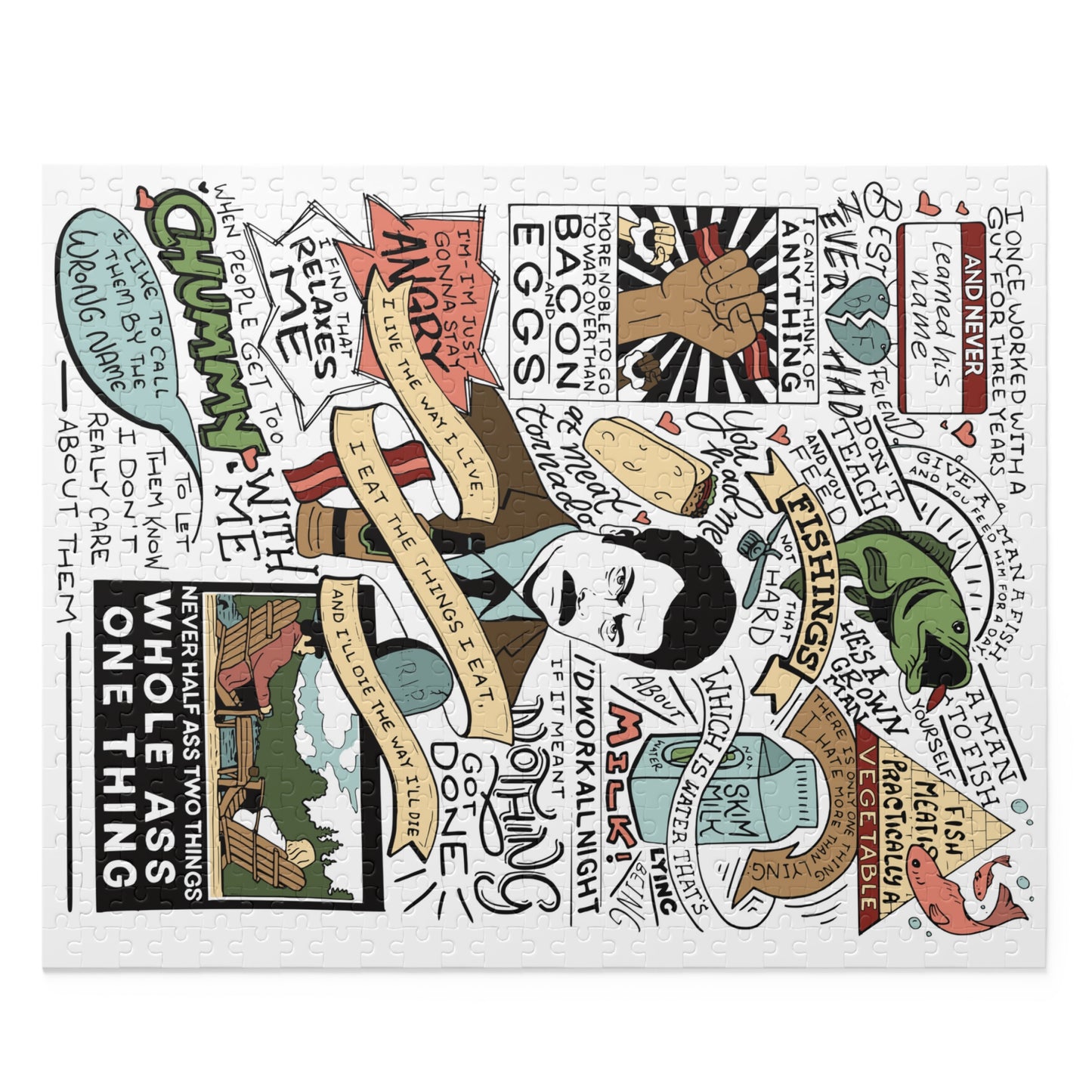 ron swanson quote puzzle
