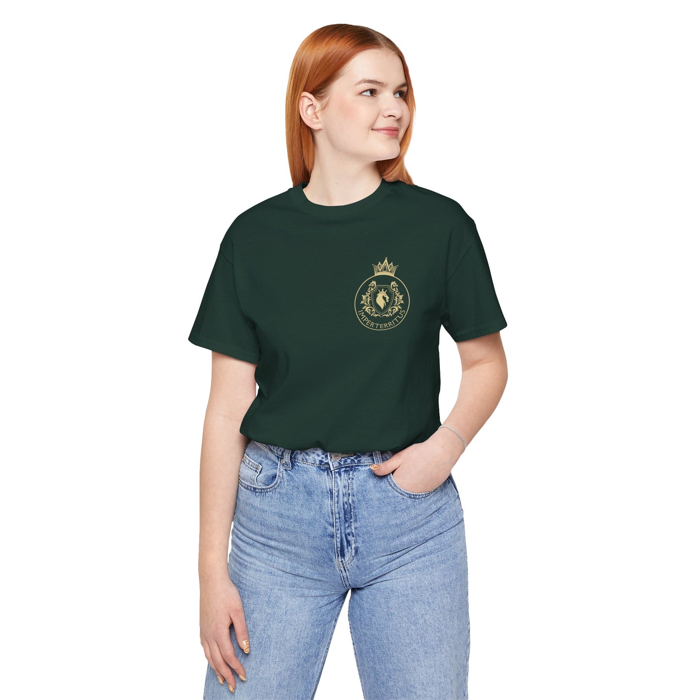 Imperterritus Emma M Lion - Book Lovers T-shirt