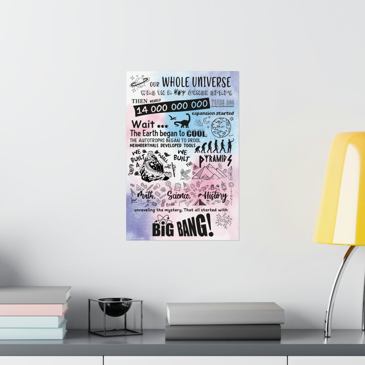 big bang theory poster