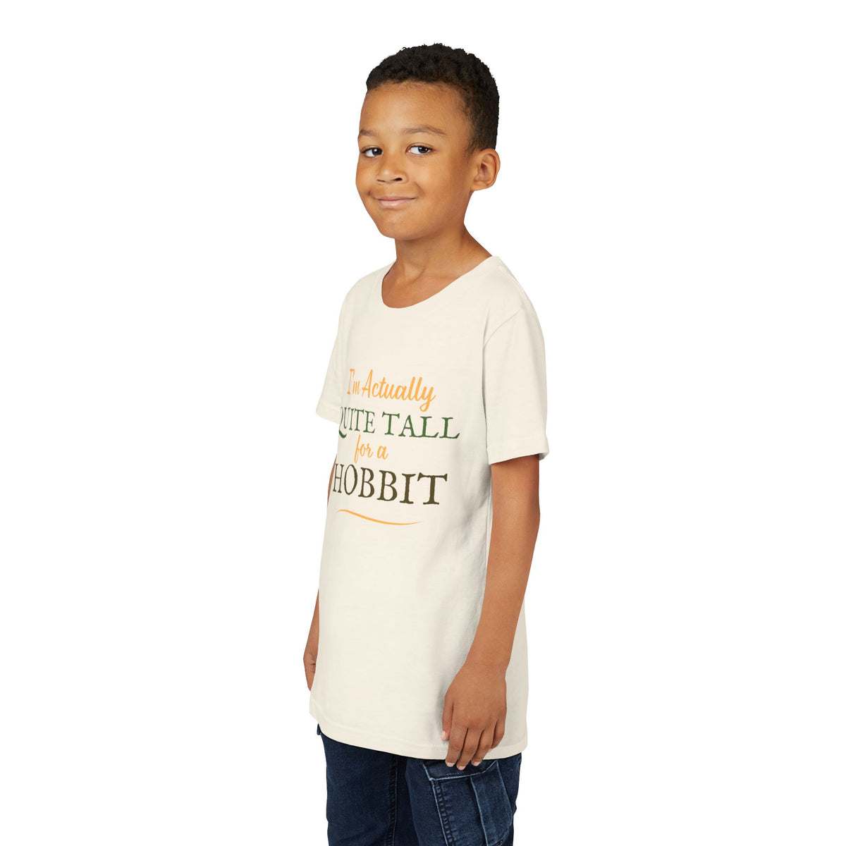 I'm Actually Quite Tall for a Hobbit - Lord of the Rings Kid's T-shirt