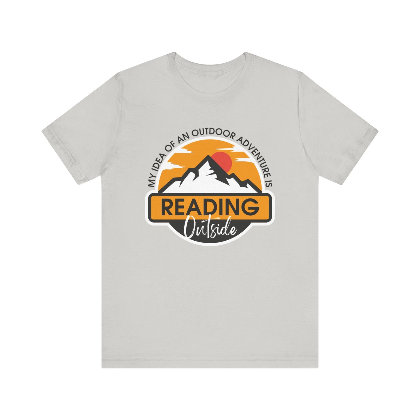 Reading Outside - Book Lovers T-shirt