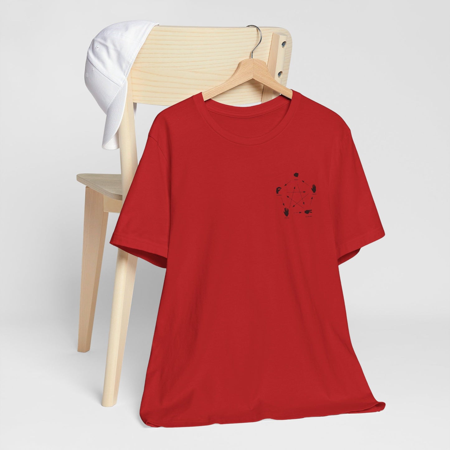 Rock Paper Scissors Lizard Spock - Big Bang Theory T-shirt