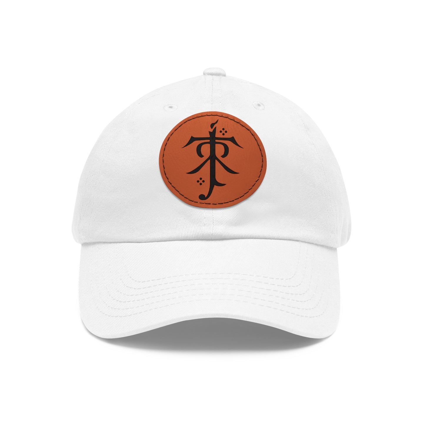 Lord of the Rings Logo Dad Hat with Leather Patch