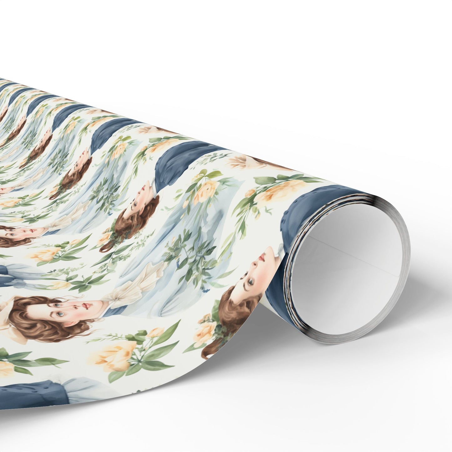 Emma M Lion Gift Wrap - Book Lovers
