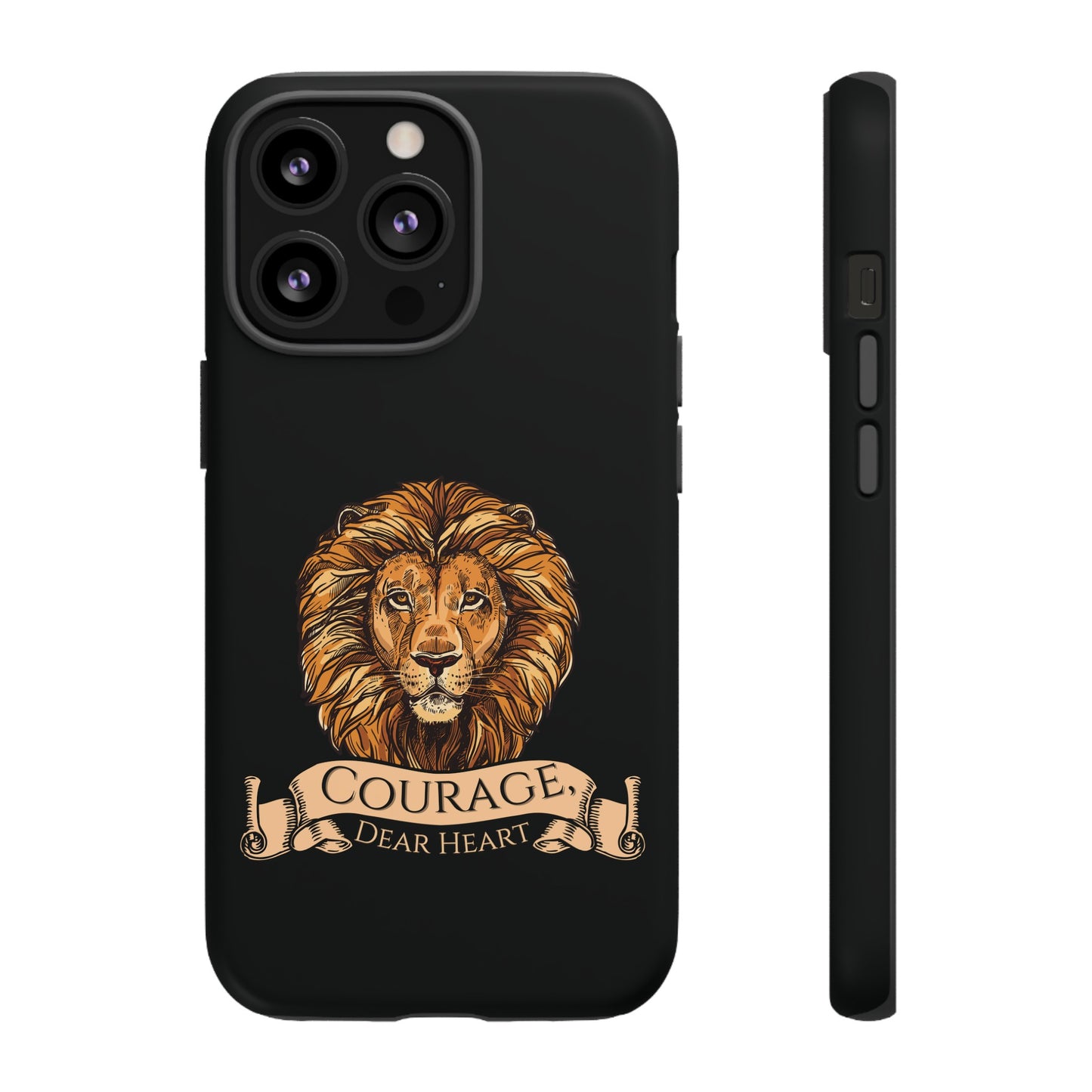 Aslan Courage Dear Heart Phone Case - Book Lovers