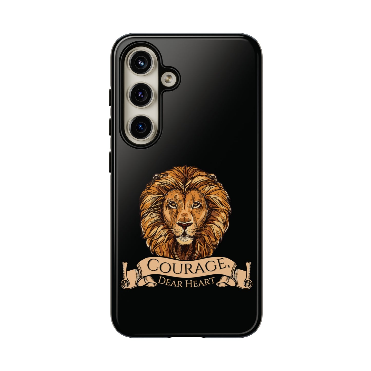 Aslan Courage Dear Heart Phone Case - Book Lovers