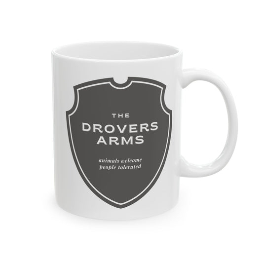 The Drovers Arms (Gray) - All Creatures Great and Small Coffee Mug