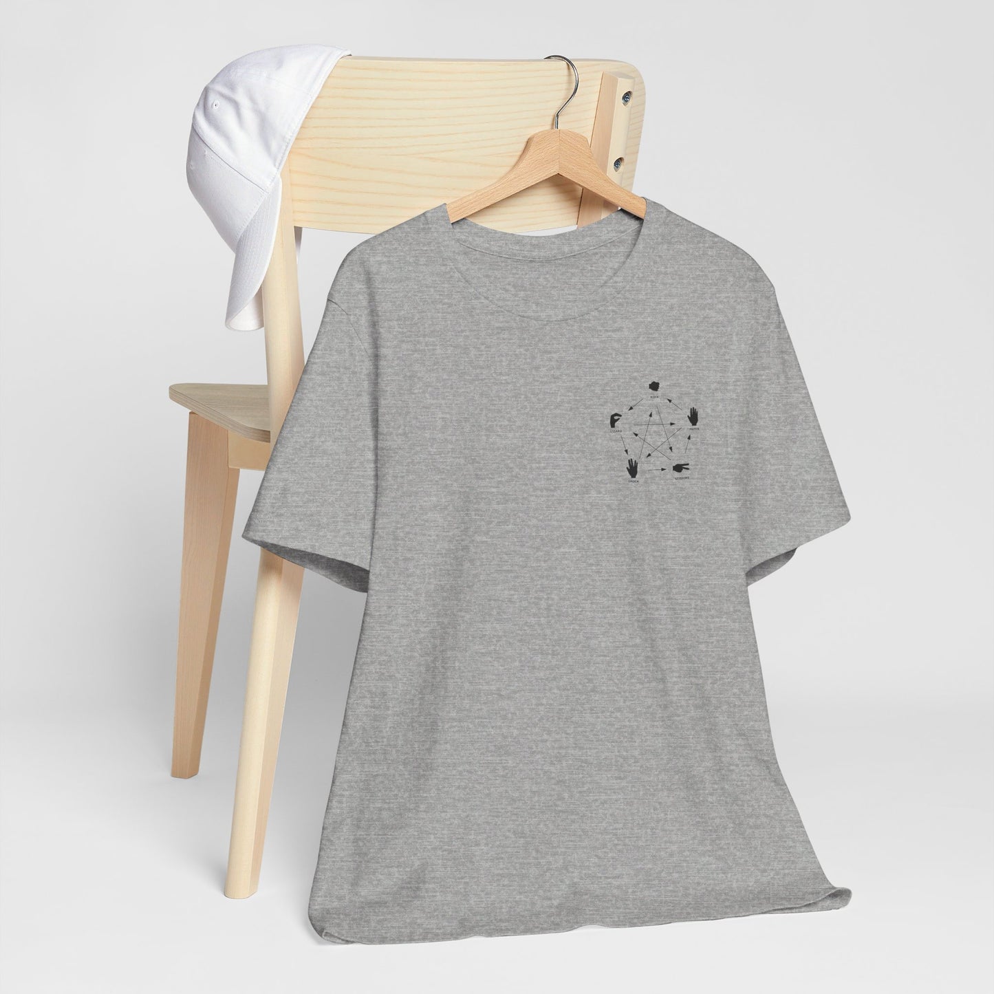 Rock Paper Scissors Lizard Spock - Big Bang Theory T-shirt