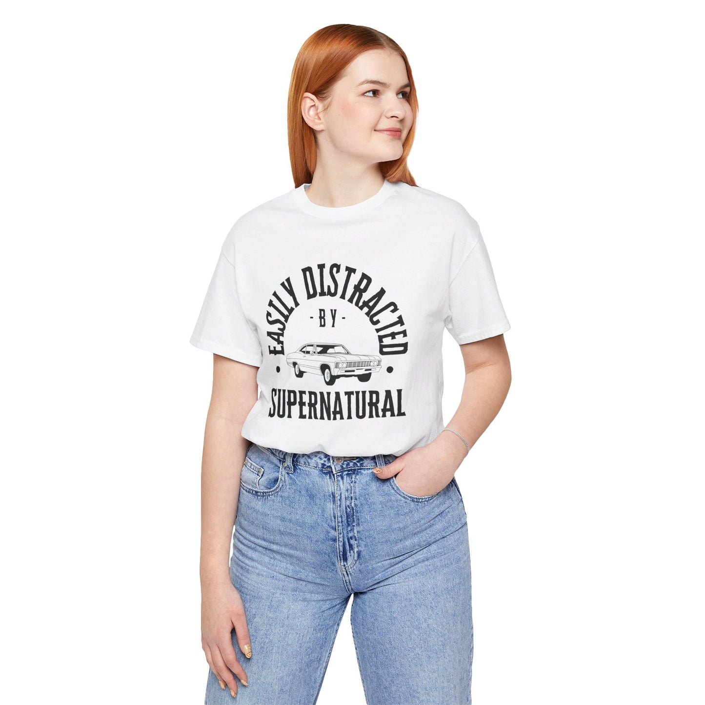 Easily Distracted By Supernatural - Supernatural T-Shirt