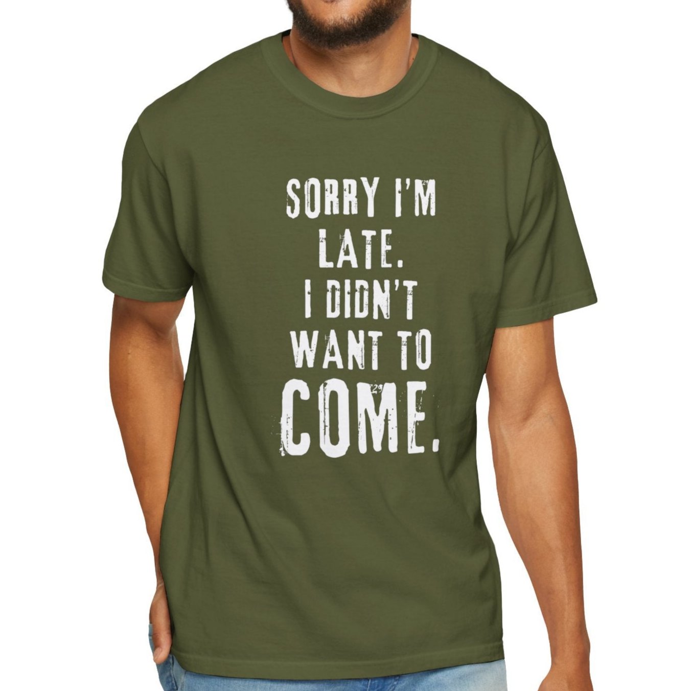 sorry im late tshirt
