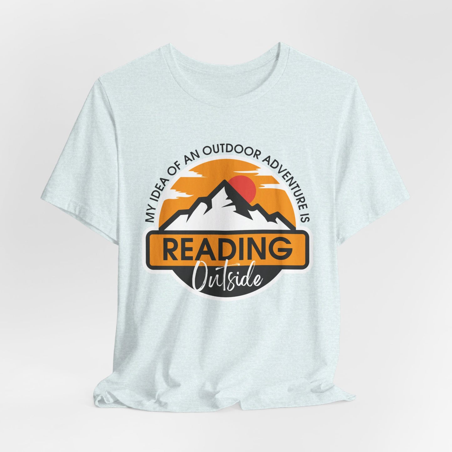Reading Outside - Book Lovers T-shirt