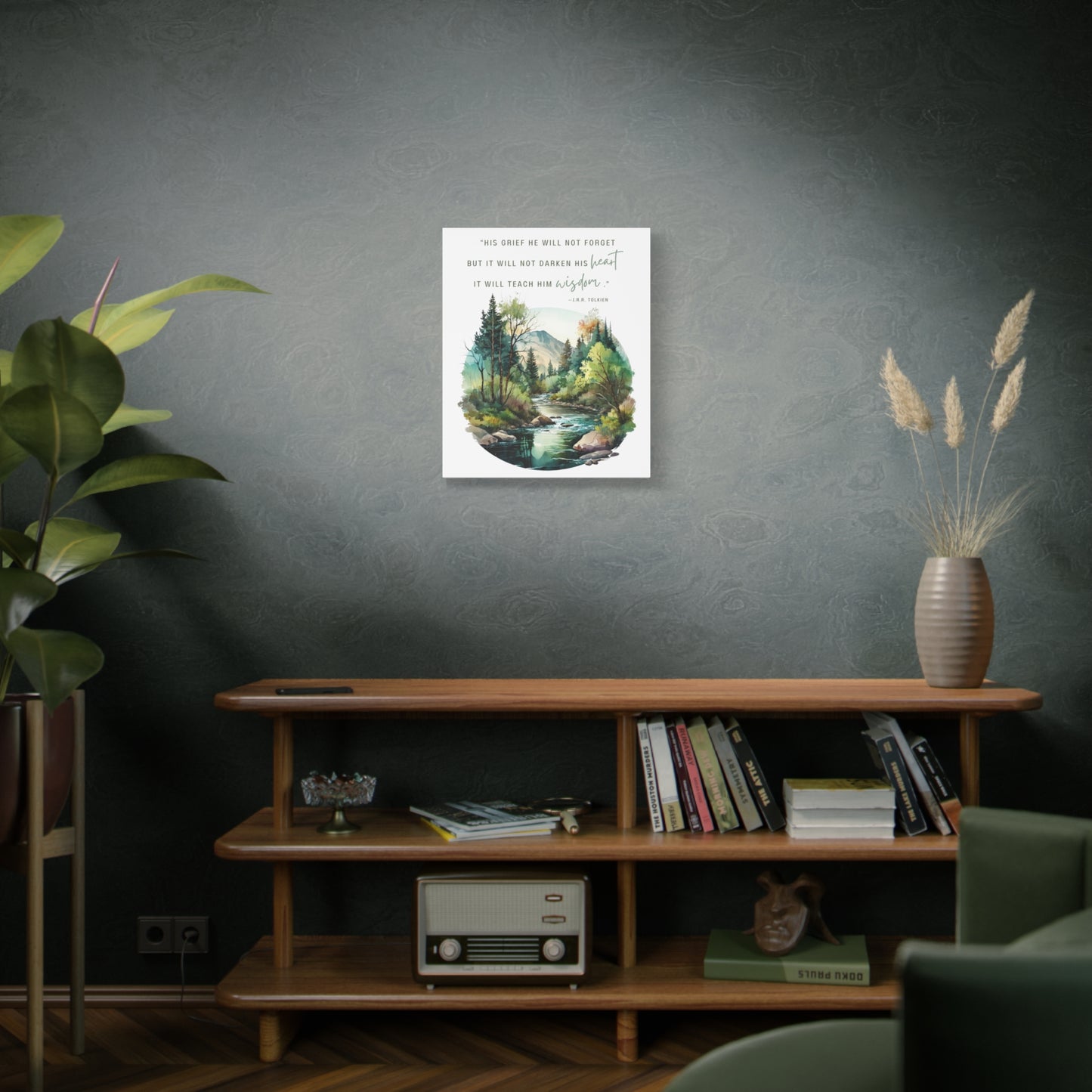 His Grief Will Teach Him Wisdom Canvas Gallery Wrap - Lord of the Rings Wall Art