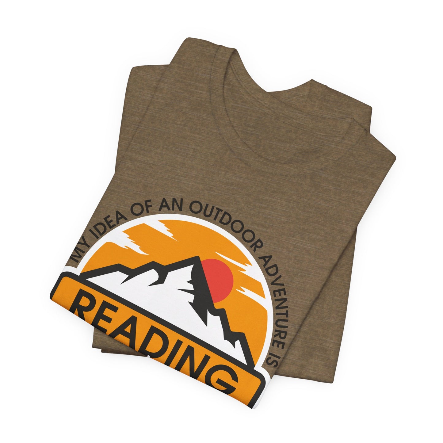 Reading Outside - Book Lovers T-shirt