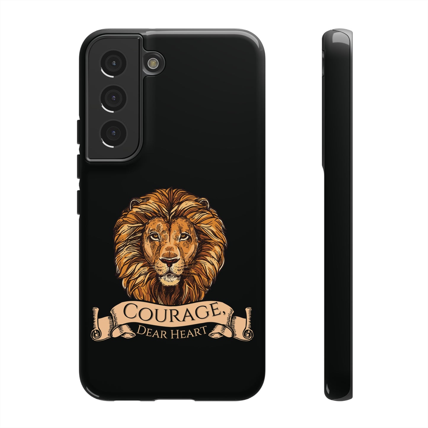 Aslan Courage Dear Heart Phone Case - Book Lovers