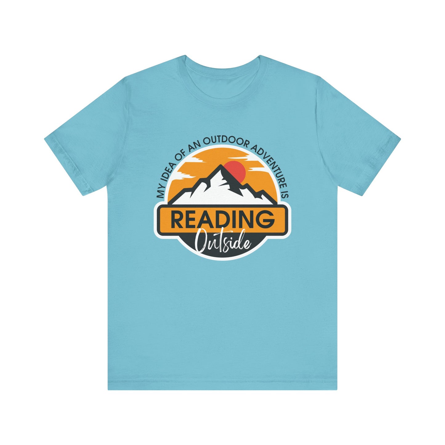 Reading Outside - Book Lovers T-shirt