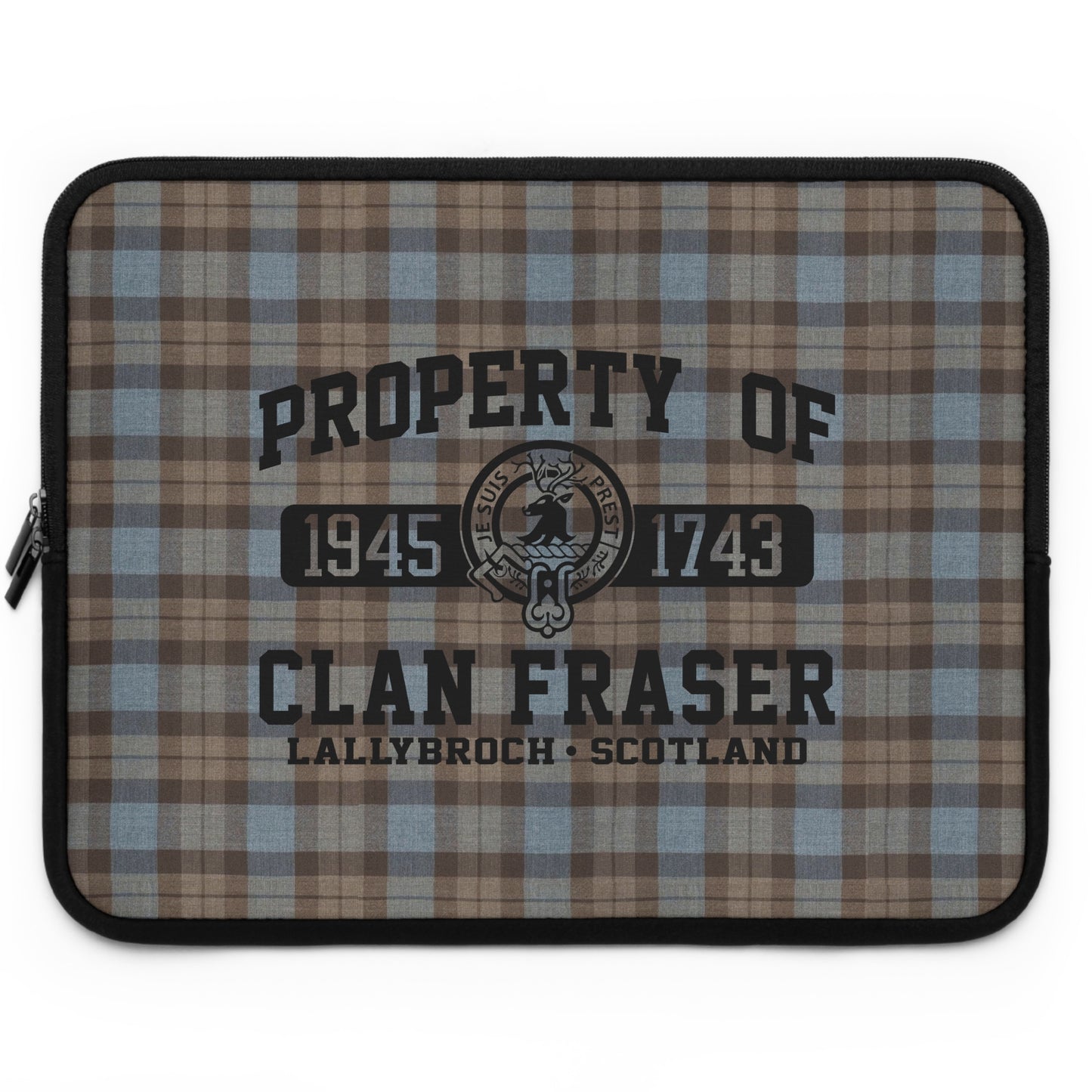 Property of Clan Fraser Laptop Sleeve - Outlander Fans