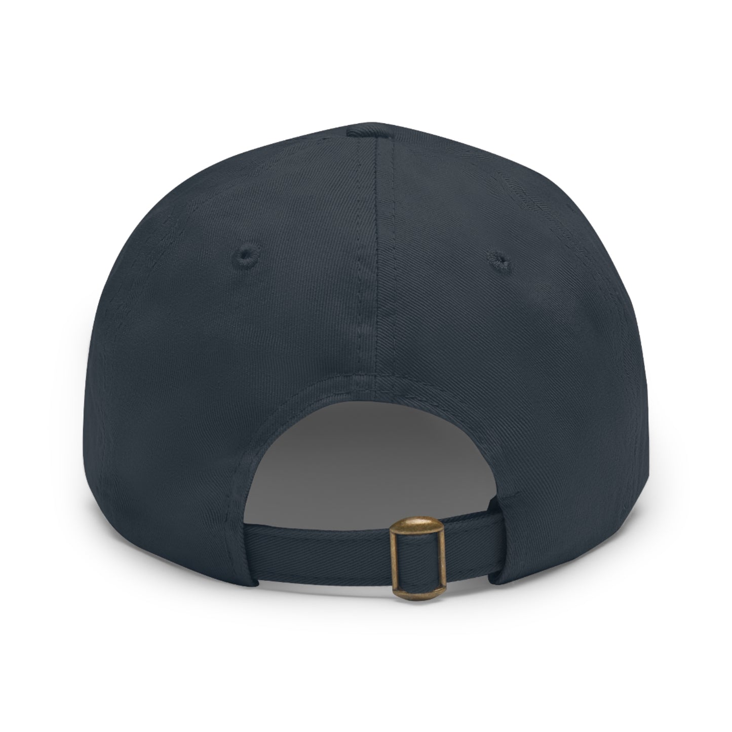 Band Dad Hat with Leather Patch