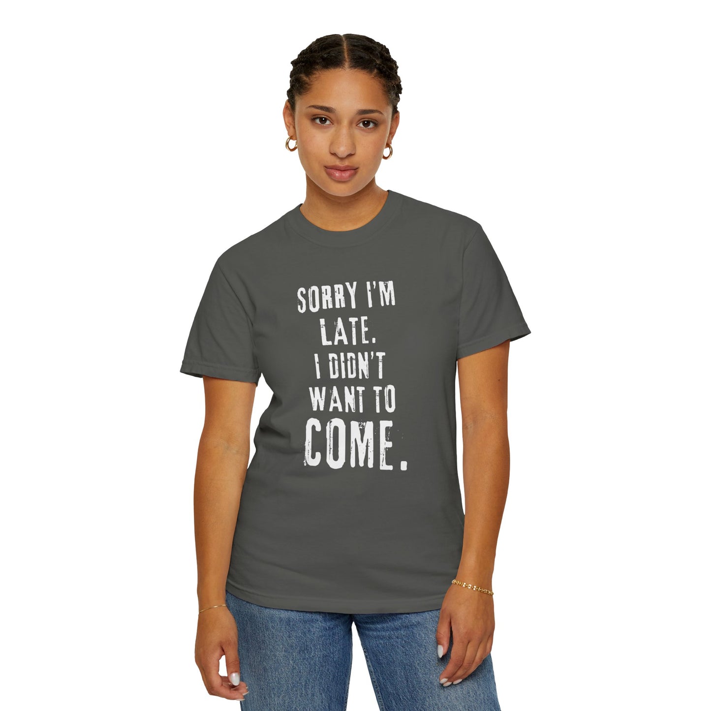 Sorry I'm Late Unisex T-shirt - Nerd Stuff