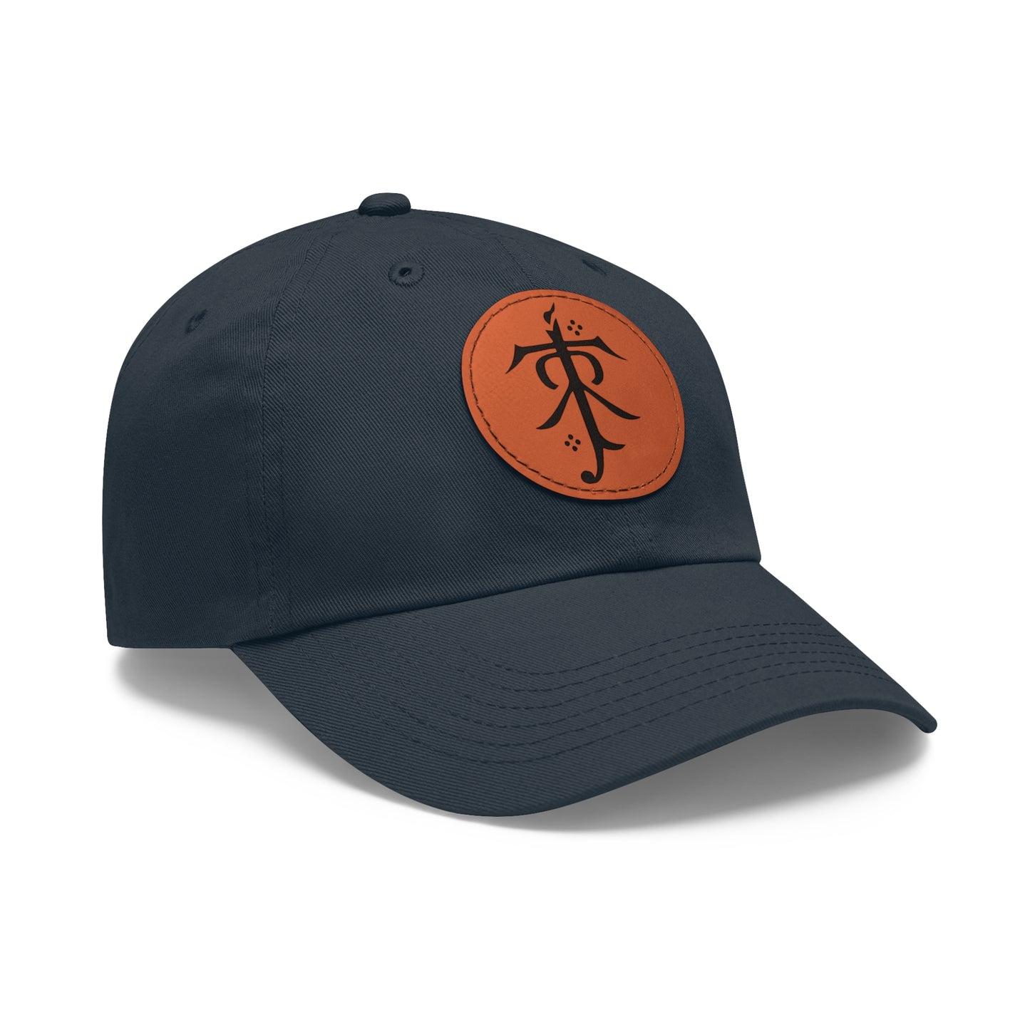 Lord of the Rings Logo Dad Hat with Leather Patch