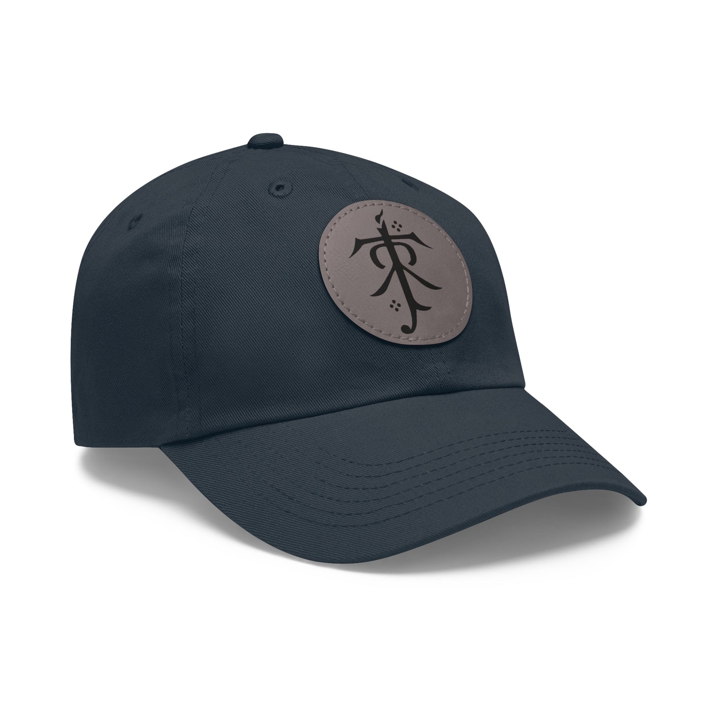 Lord of the Rings Logo Dad Hat with Leather Patch