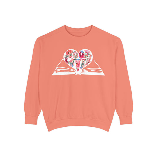 Book Lover Comfort Colors Sweatshirt