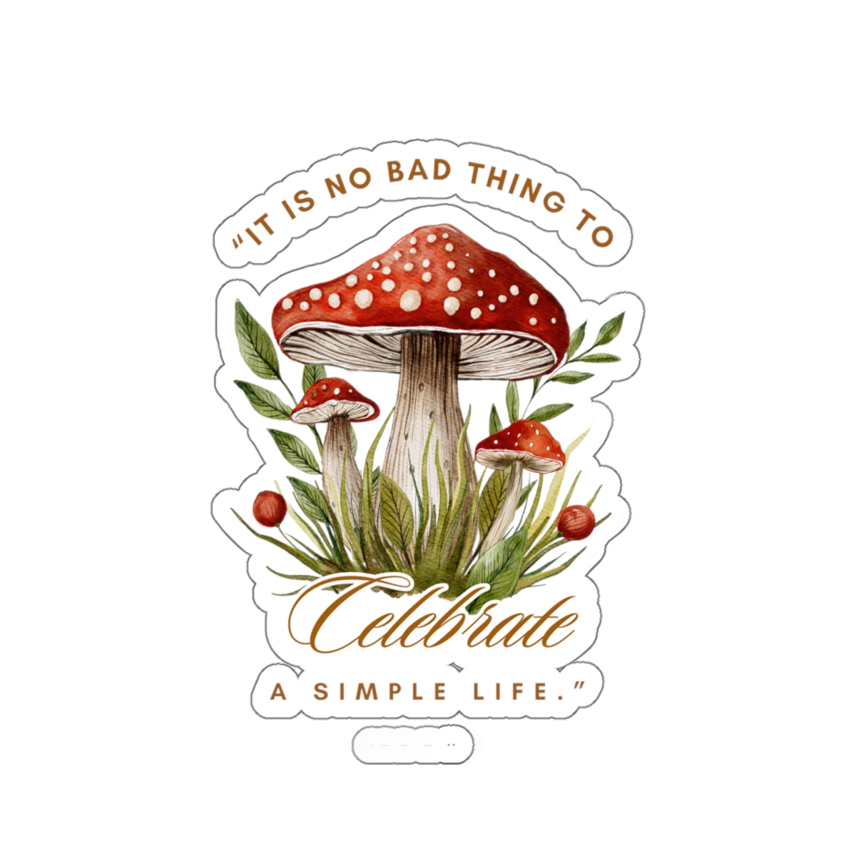 Celebrate a Simple Life Stickers - Lord of the Rings