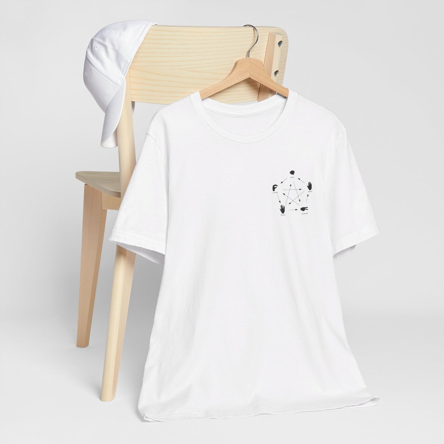 Rock Paper Scissors Lizard Spock - Big Bang Theory T-shirt