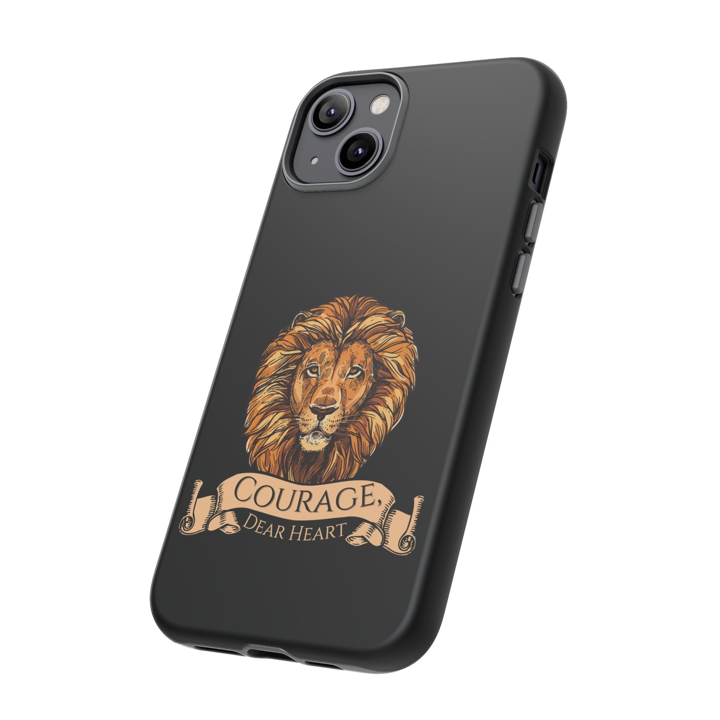 Aslan Courage Dear Heart Phone Case - Book Lovers