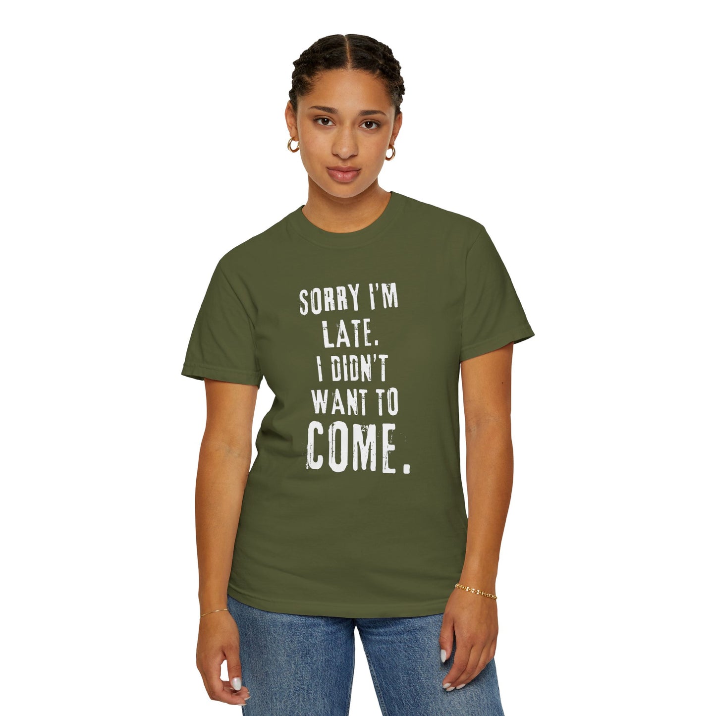 Sorry I'm Late Unisex T-shirt - Nerd Stuff