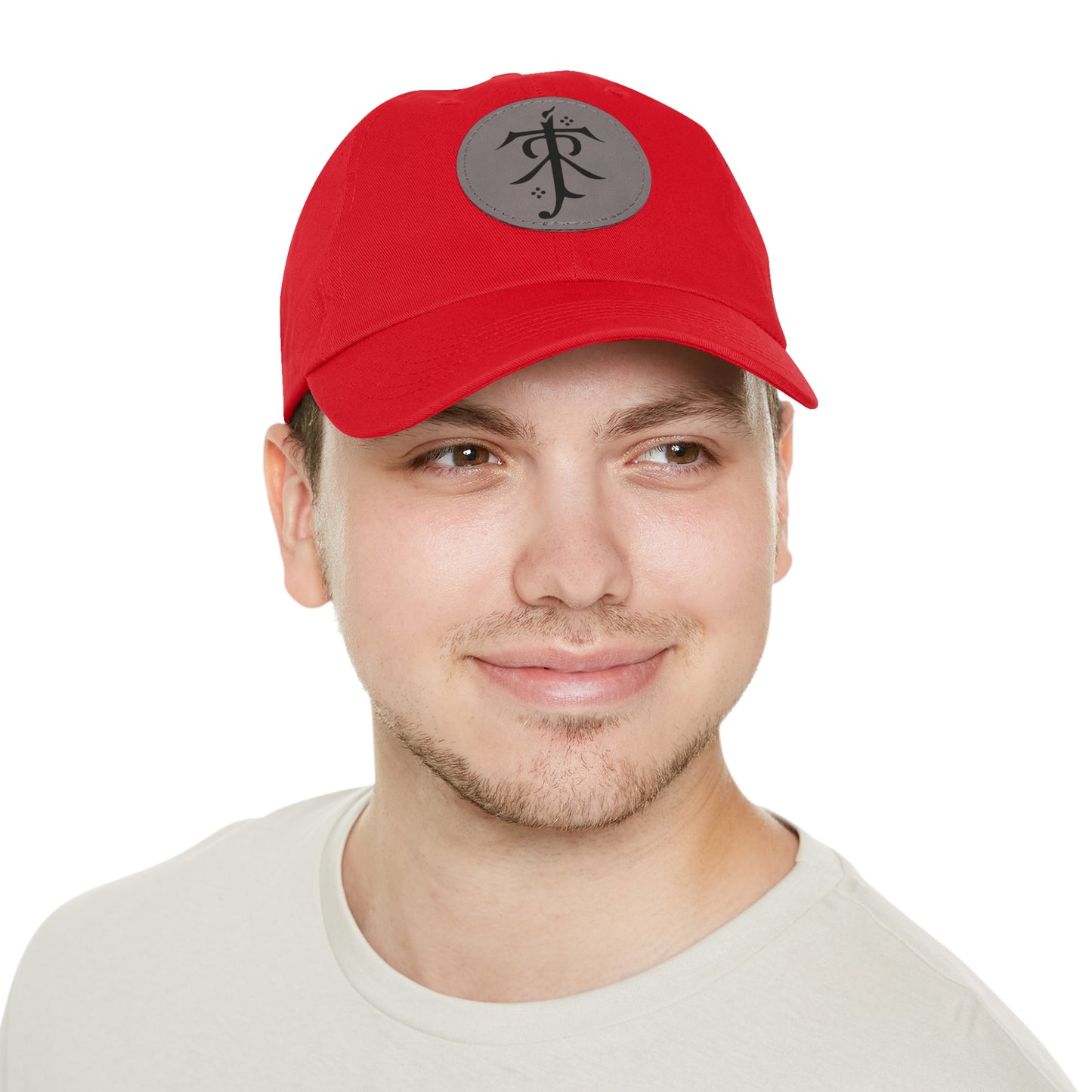 Lord of the Rings Logo Dad Hat with Leather Patch