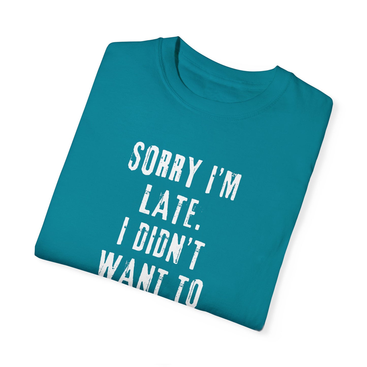 Sorry I'm Late Unisex T-shirt - Nerd Stuff