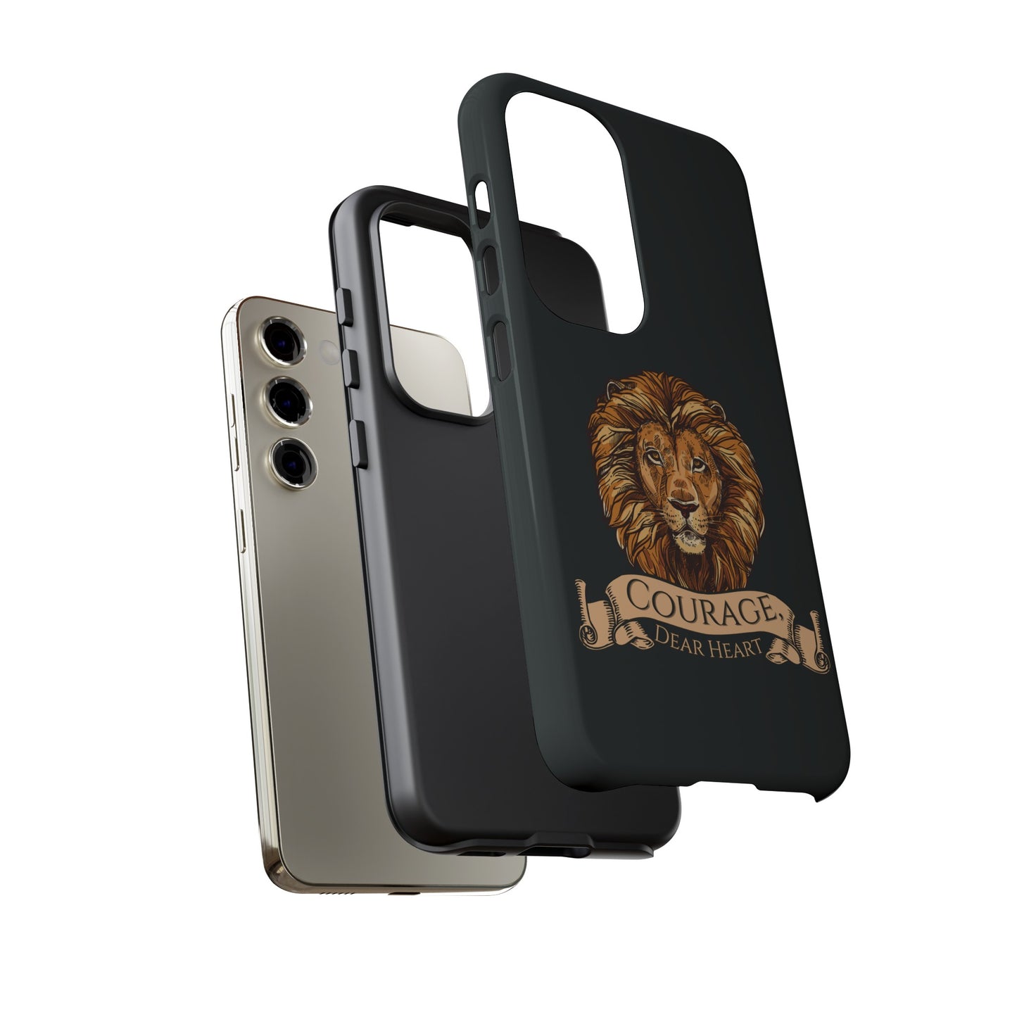 Aslan Courage Dear Heart Phone Case - Book Lovers