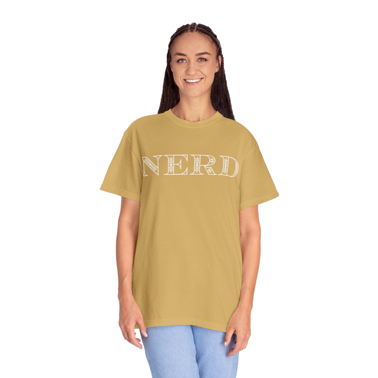 Floral Oversized Nerd T-shirt