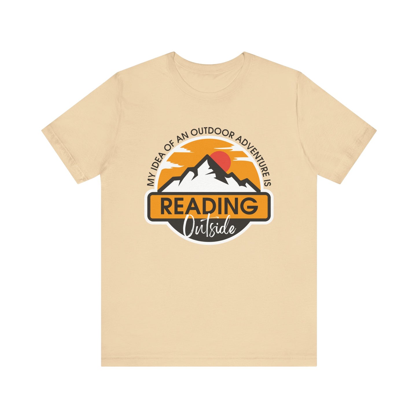 Reading Outside - Book Lovers T-shirt